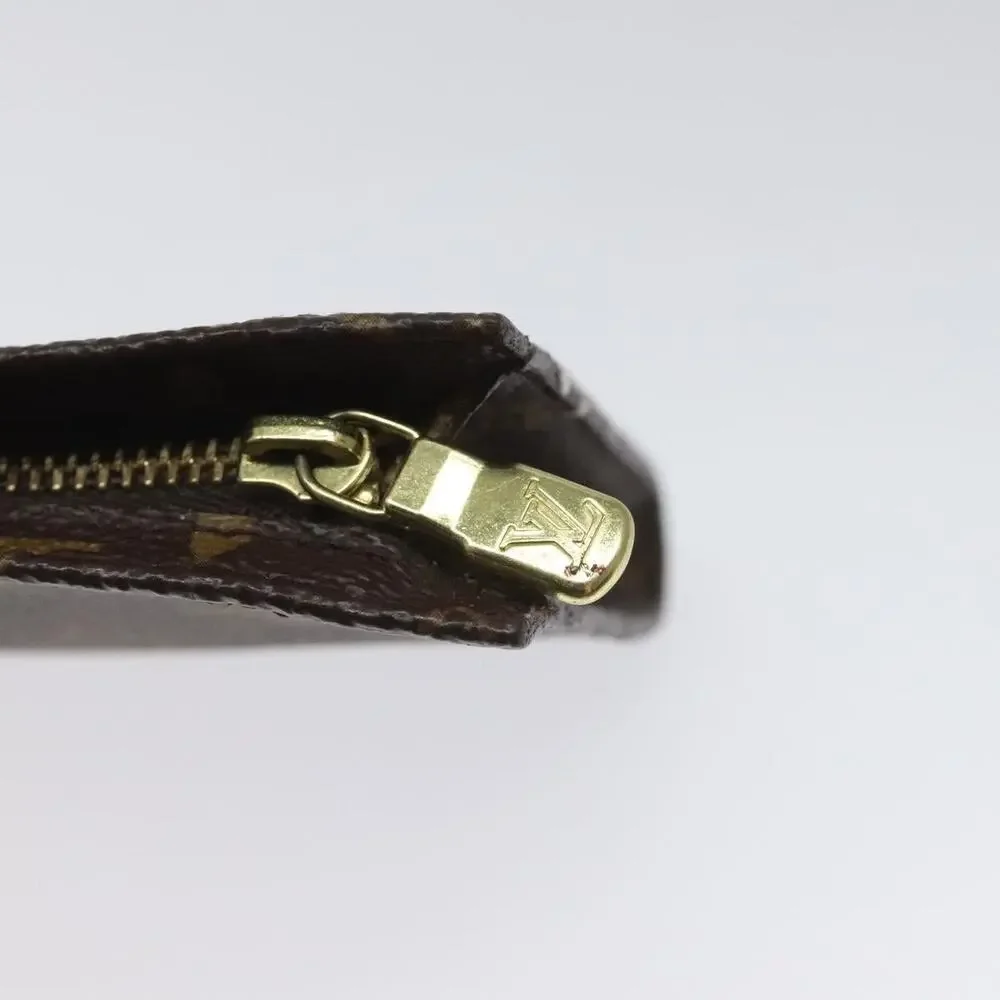 Louis Vuitton Monogram Bucket PM Accessory Pouch Brown